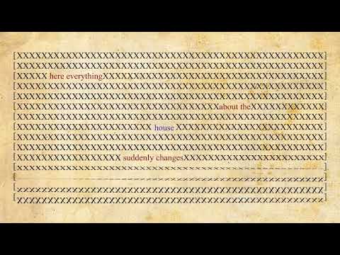 House of Leaves Kinetic Text Animation