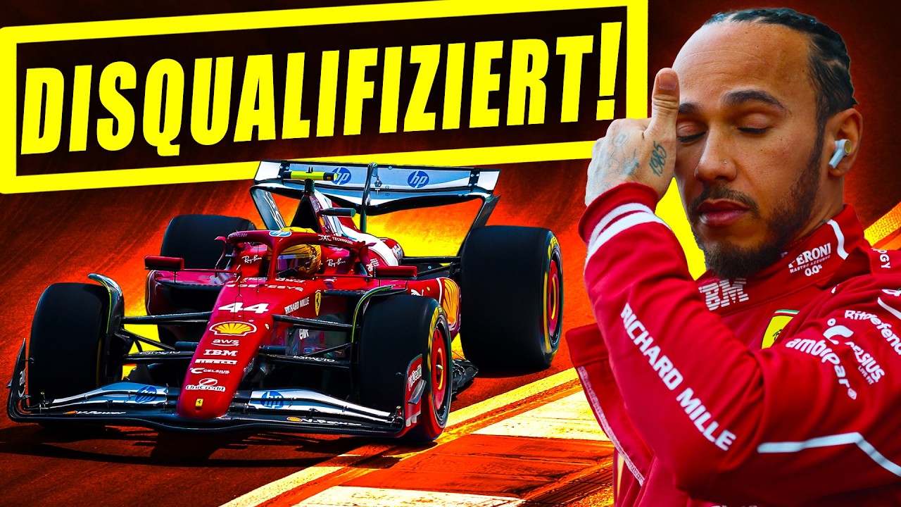 Ferrari-Schock: Hamilton & Leclerc disqualifiziert! Wie konnte das passieren?