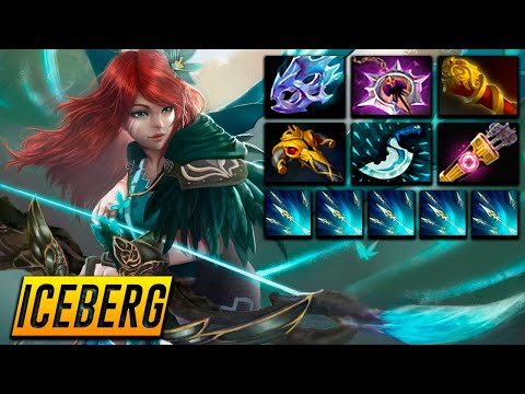 Iceberg Windranger Legolas - Dota 2 Pro Gameplay [Watch & Learn]