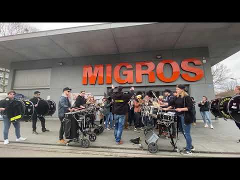 Nuggi Spugger Basel Marschprob 09.02.2020