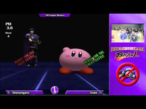Birmingham Brawl 5 PM Singles - Shenanigans (Kirby) vs. Dubs (Marth, Falco)