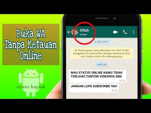 2 Cara Menyembunyikan Tanda Online Di Whatsapp