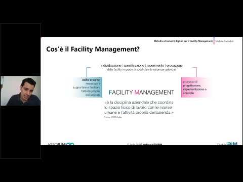 , title : 'Metodi e strumenti digitali per il Facility Management - Parte 1'