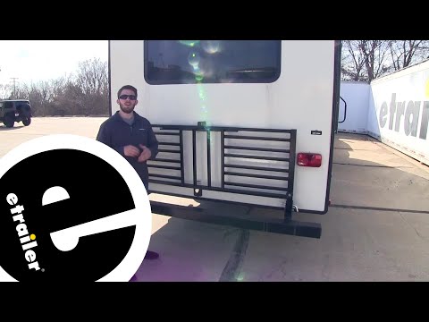 A Closer Look at the Lippert Components Flip Down Slotted Bike Rack Tailgate Storage System