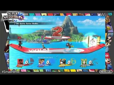 Super Smash Bros For Wii U: For Fun Friend Match Featuring The LaughingMan