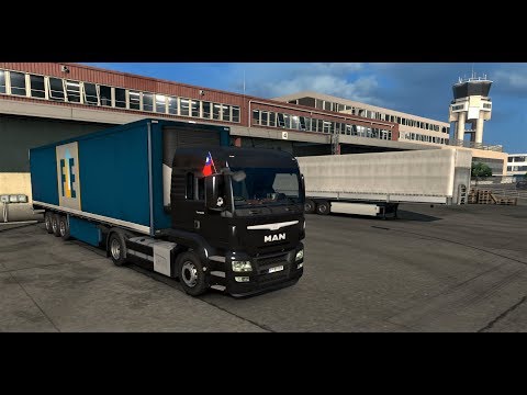 Euro Truck Simulator 2(歐洲模擬卡車2)-MAN TGS Euro6 LX試駕+法國DLC風景