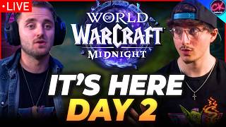 Midnight Day 2 Live: Leveling & Professions — Full Transcript & Summary