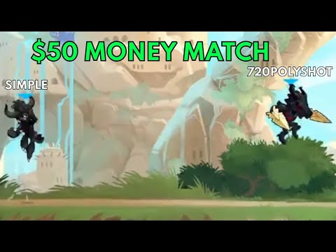 Simple vs 720Polyshot - $50 Money Matches - Pro Brawlhalla - EU - Brawlhalla Show Match #76