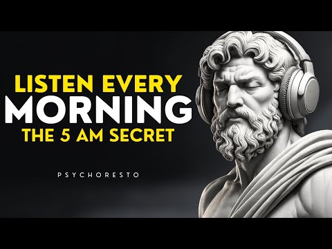 The 5 AM Secret That Made a Poor Man Rich in Discipline and Life - POOR TO POWERFUL | STOICISM