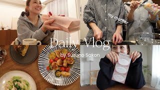 【日常vlog】特別な日。大切な人と過ごす平日🎁🌷母とご飯 / ストレッチ / 友達ランチ / プレゼント / 自炊 【母の日 / ギフト】
