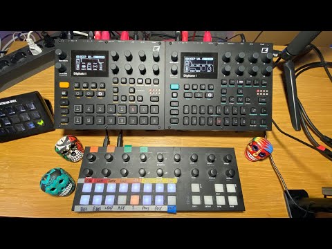 Live improvised jam with Torso T-1, Digitone 2 & Digitakt 2