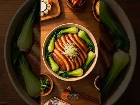 쿠우쿠우 동파육 조리 영상