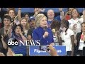 Hillary Clinton Becomes First Woman Nominated As Presidential Candidate