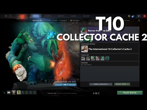 Dota2 T10 2020 Collector's Cache 2 review