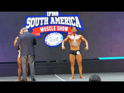 Premiacion Categoría Classic Bodybuilding Senior UP To 171 cm IFBB South América Muscleshow 2024
