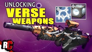 How to unlock VERSE WEAPONS | Destiny 2 Curse of Osiris (Lost Prophecy Verse 1)