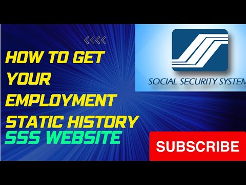 Paano Kumuha ng Static Information sa SSS Online | How to Get Static Info in SSS