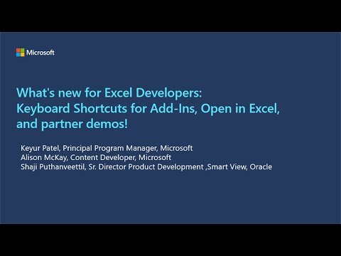 What s new for Excel Developers