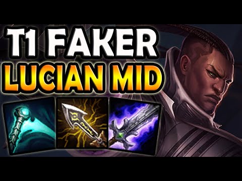 T1 Faker LUCIAN MID vs SETT - Ranked Korea ✔️