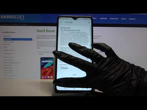 How to Change Size of Text in Blackview A80 Pro – Adjust Font Size