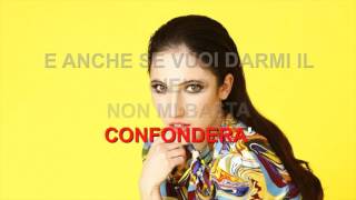 Lodovica Comello - Il cielo non mi basta - Karaoke con testo