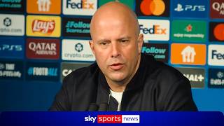 Download lagu Arne Slot reacts to PSG defeat & why Mo Salah didn't feature in Champions League quarter-final mp3