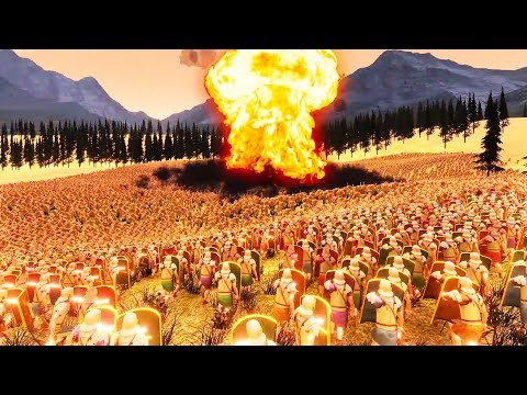 THE MOST ULTIMATE AND EPIC BATTLE SIMULATOR IS COMING! 20000 Knights vs 100 Catapults + NUKE! - UEBS