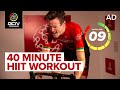 40 Minute HIIT Indoor Cycling Workout