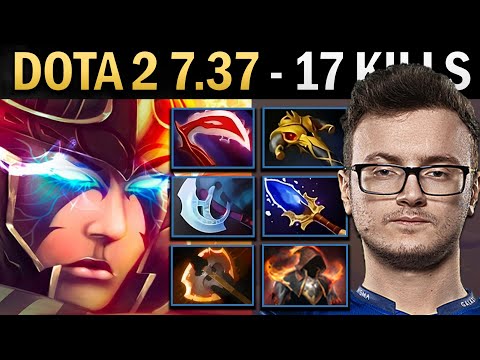 Phantom Assassin Gameplay Miracle with Manta and 17 Kills - Dota 7.37