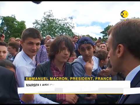 Your Story: French President Emmanuel Macron scolds teen for calling him by his nickname