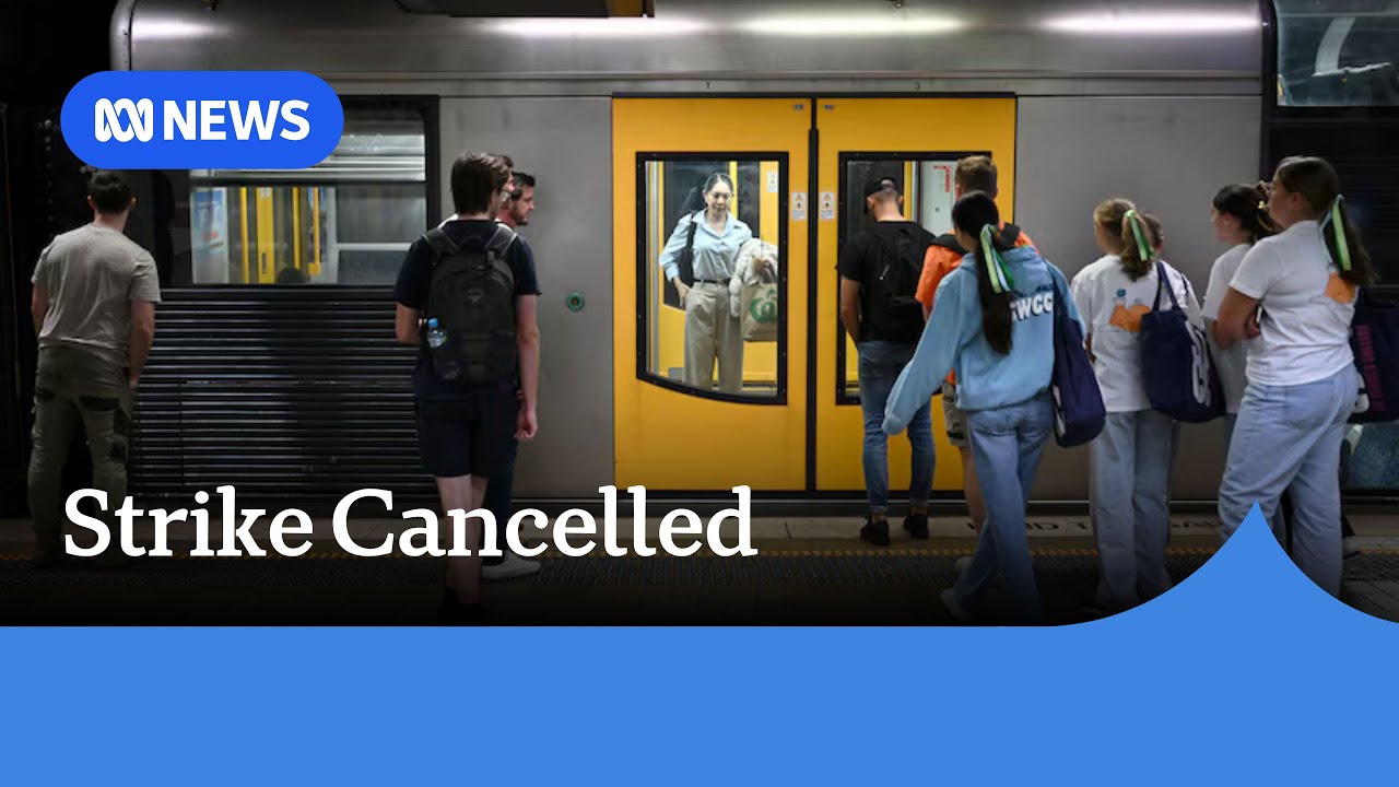 Rail strike postponed after NSW government reaches deal with union | ABC News