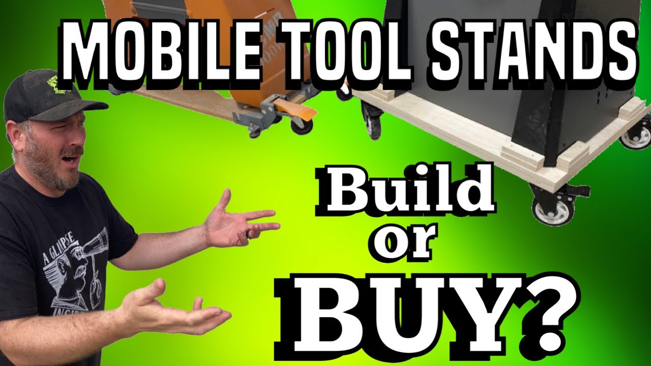 Mobile Tool Stands | Build Your Own, or Purchase Them?