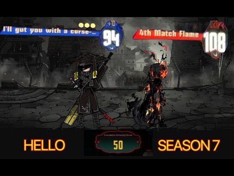 Overbuffed 4th Match Flame and Hell Screen on floor 15