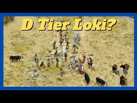 TIME FOR A NEW EE TIER LIST | Tigerboss (Kronos) vs Batuhann (Loki) Game 2 #aom #ageofempires