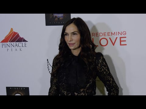 Famke Janssen "Redeeming Love" Film Premiere Red Carpet