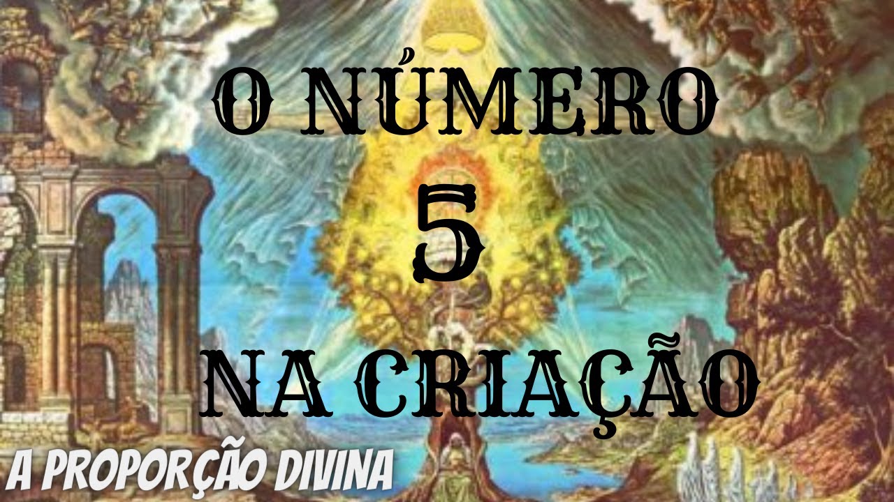 A #PROPORÇÃO #DIVINA! Qual é o significado do #número #5 na criação?