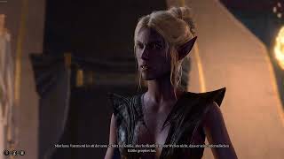 Minthara opinion about Wyll break the pact or not (German Sub)