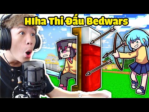Oops Hiha - HIHA CHALLENGE BEDWAR COMPETITION TO WIN 40 MILLION LAPTOP IN MINECRAFT*HIHA LAPTOP GEFORCE RTX 3070