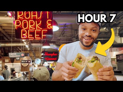 I Tried Eating 8 HOURS at Philly’s Reading Terminal Market! 