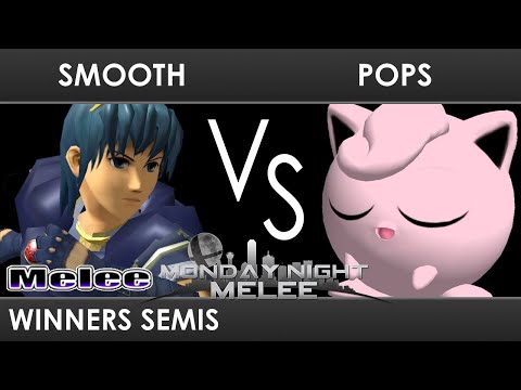 MNM 325 - Smooth (Marth) VS Pops (Jigglypuff) - Winners Semis - SSBM Melee