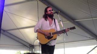 Father John Misty: &quot;Now I&#39;m Learning To Love War&quot; 2016 Newport Folk Festival (discusses rant)