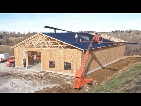 EPS Buildings Shop/Barn time-lapse