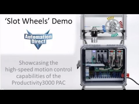 Productivity 3000 PLC High-Speed Motion Control Demo from AutomationDirect