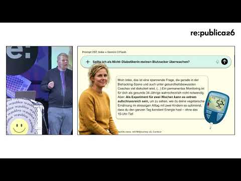 Video Thumbnail: re:publica 26: Hat KI eine Meinung zu Milch? Infovermittlung in Zeiten der 5. Generation Gatekeeper