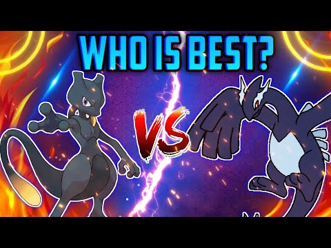 Shadow Lugia Vs Shadow Mewtwo|Who is Best?| Battle Between Legends Part1|(In Hindi)