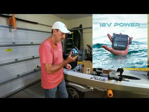 Easiest way to power a Lowrance Hook2 or Reveal Fish Finder using Nocqua Adventure Gear products.