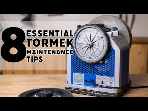 Eight Essential Tormek Maintenance Tips