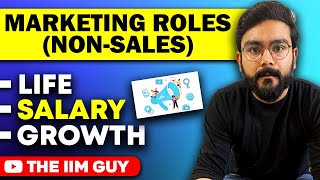 Life, SALARY & growth in marketing(non sales) roles