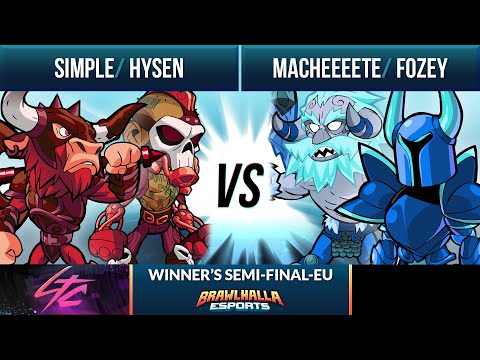 Simple & Hysen vs Macheeeete & Fozey - Winner's Semi-Final - Low Tier City 2020 - 2v2 EU