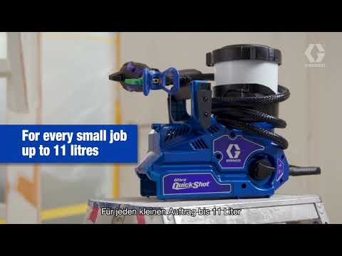 Graco Ultra- QuickShot...einfach und schnell kleine Airless- Spritzaufträge erledigen!!